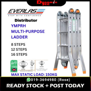EVERLAS YMPRH MULTI-PURPOSE LADDER HEAVY DUTY YMPRH08 | YMPRH12 | YMPRH16 - LD801