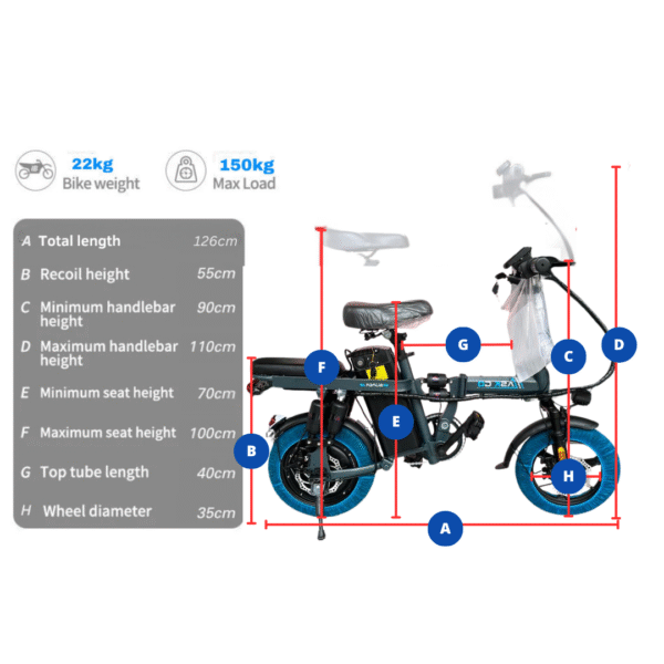 ASKGO Electric Bicycle F12 EXPORT QUALITY! BIKE301 - Image 7