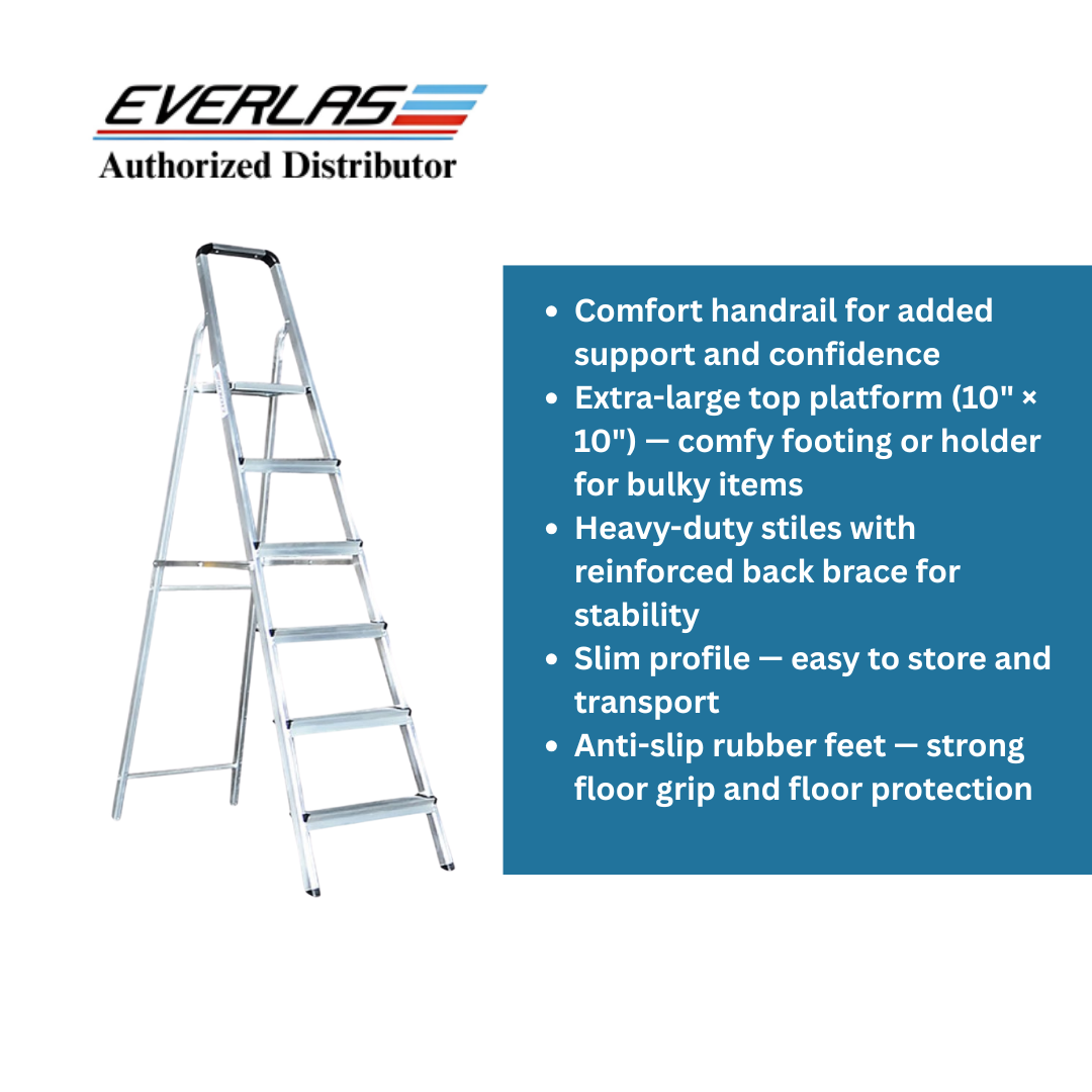 EVERLAS EZ PLATFORM LADDER EZ05 | EZ06 | EZ07 | EZ08 - LD901 - Image 2