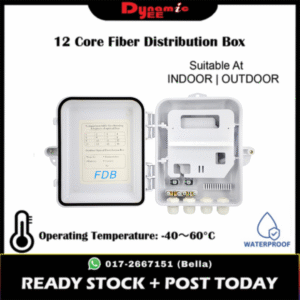 12 Core Outdoor High Quality Polypropylene Material Fiber Distribution Box - FDB301