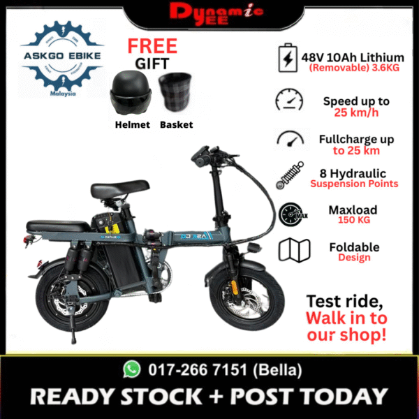 ASKGO Electric Bicycle F12 EXPORT QUALITY! BIKE301