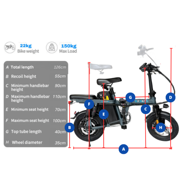 ASKGO Electric Bicycle F12 EXPORT QUALITY! BIKE301 - Image 7