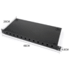 12-Port Universal Empty Optical Fiber Termination Box with Pigtail Flange Thickening - TBR301 - Image 2
