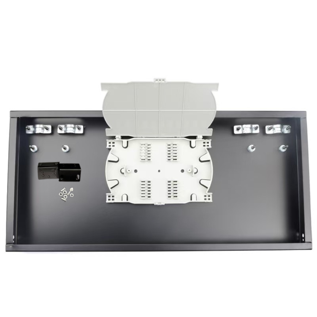 12-Port SC & FC Empty Optical Fiber Termination Box with Pigtail Flange Thickening - TBR301 - Image 3