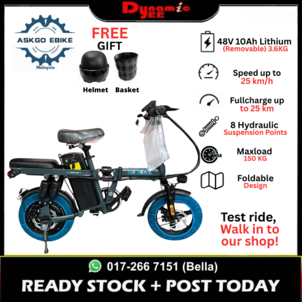 ASKGO Electric Bicycle F12 EXPORT QUALITY! BIKE301