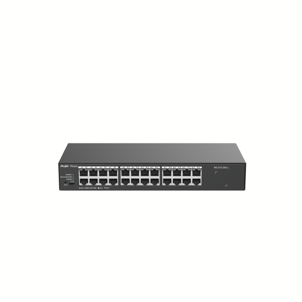 RUIJIE REYEE RG-ES124G-L 24-PORT 10/100/1000 MBPS UNMANAGED NON-PoE SWITCH RE101 - Image 3