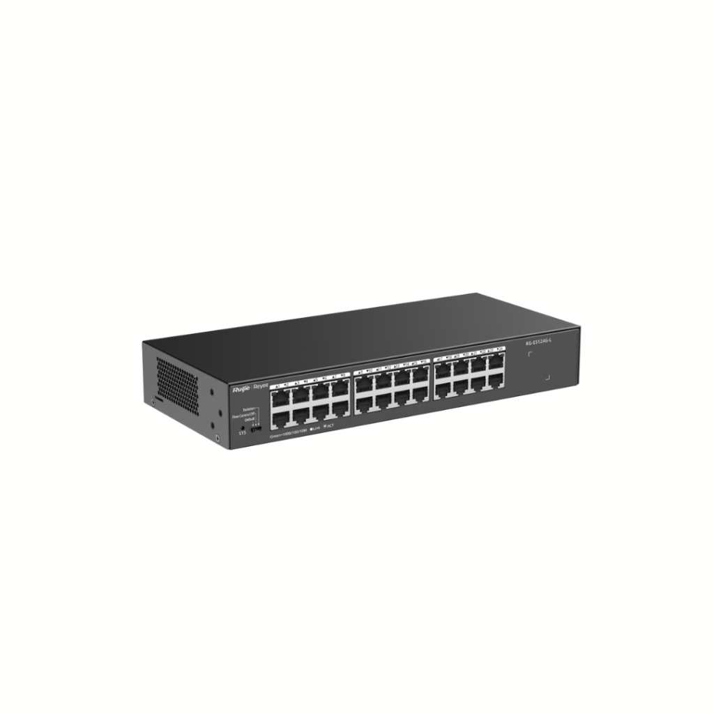 RUIJIE REYEE RG-ES124G-L 24-PORT 10/100/1000 MBPS UNMANAGED NON-PoE SWITCH RE101 - Image 5