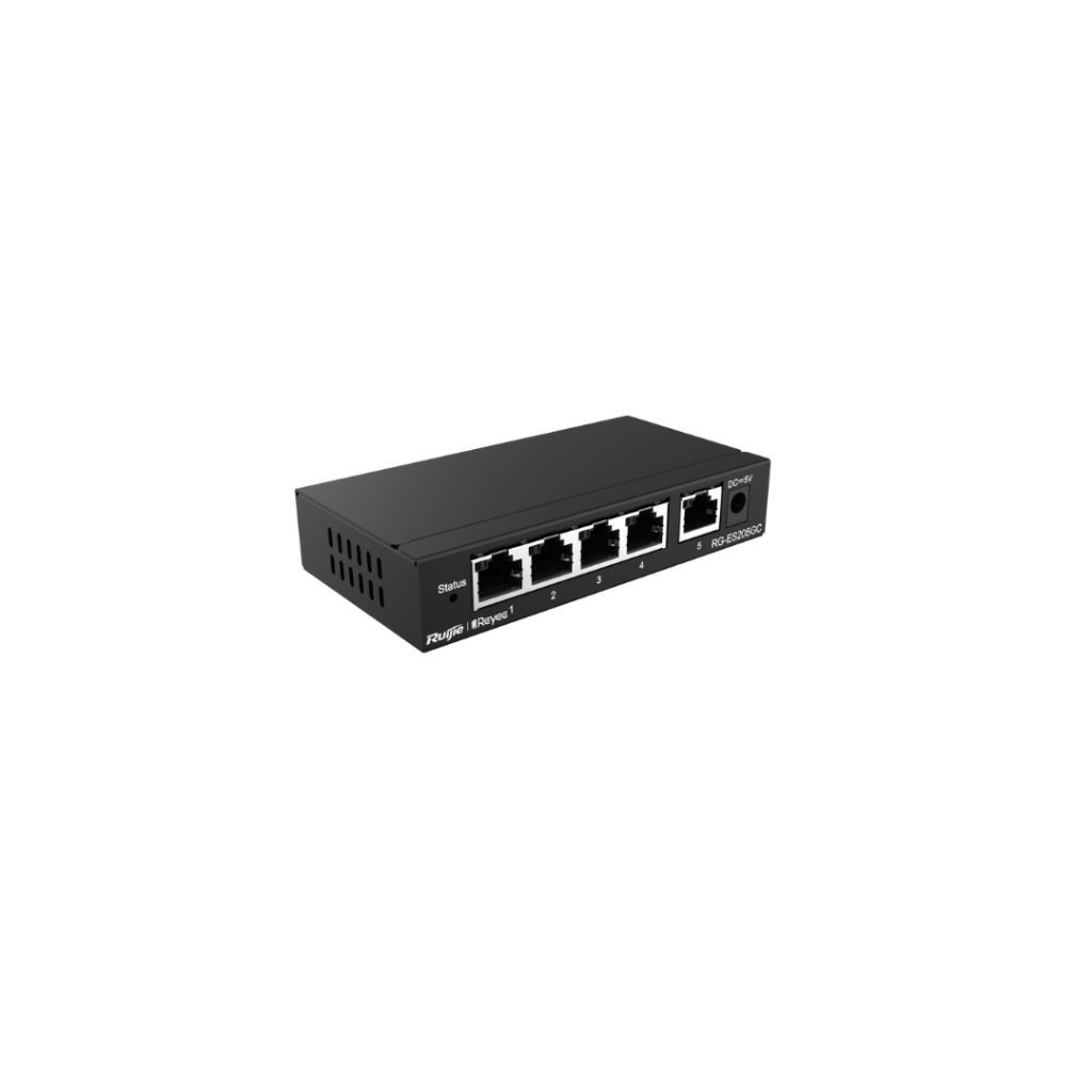 RUIJIE REYEE RG-ES205GC NETWORK 5-PORT GIGABIT SMART CLOUD MANAGED NON-PoE SWITCH RE101 - Image 6