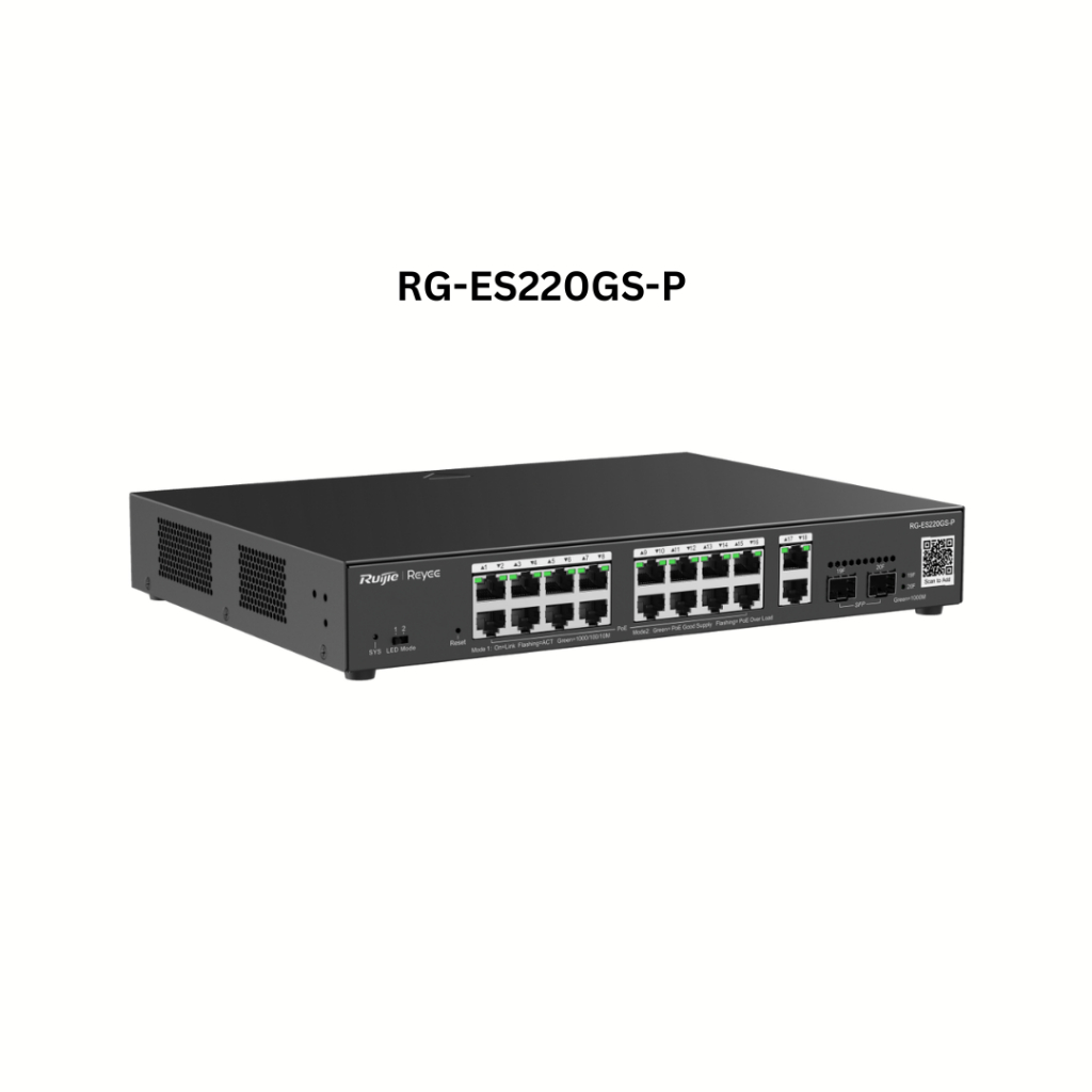 RUIJIE REYEE GIGABIT SMART CLOUD MANAGED PoE SWITCH | RG-ES210GS-P | RG-ES220GS-P RE101 - Image 7