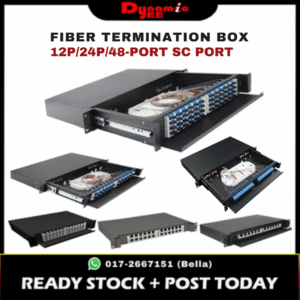 Telecom-Grade Drawer Type Fiber Optic Terminal Box 12/24/48 Core Desktop SC UPC TBR201|TBR202