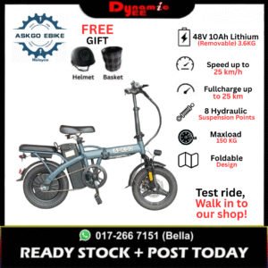 ASKGO Electric Bicycle Z6 EXPORT QUALITY BIKE301