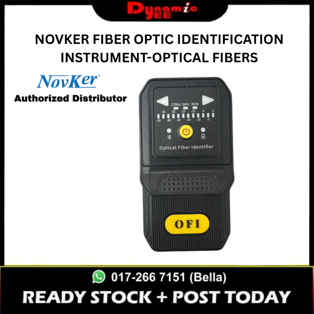 NOVKER FIBER OPTIC IDENTIFICATION INSTRUMENT-OPTICAL FIBERS-0.25MM-0.9MM-2.0MM-3.0MM SI201