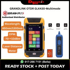 GRANDLINK OTDR GLK430-Multimode-Wavelength: 850/1300nm±20nm Dynamic Range：22dB/24dB SC/UPC OT041