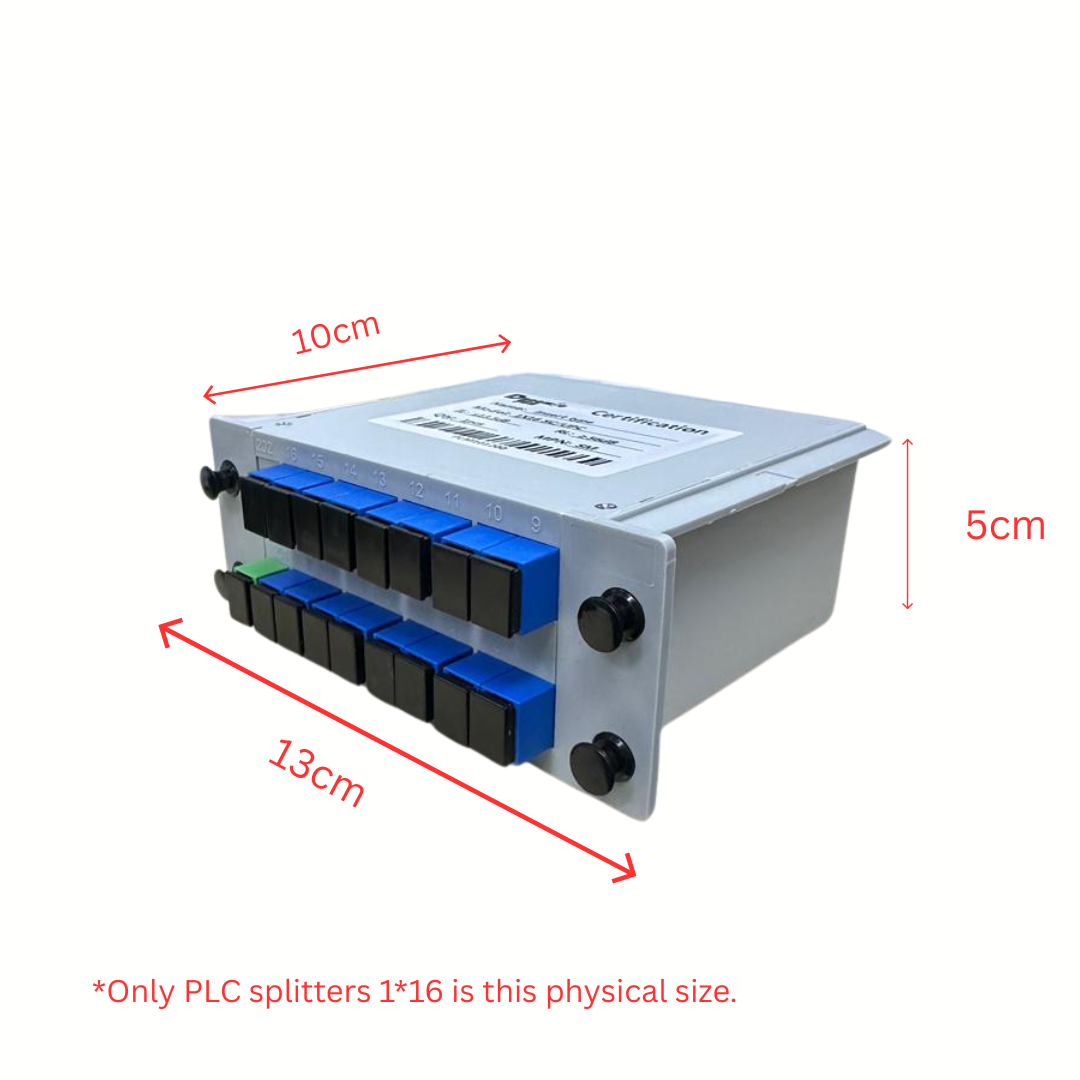 1 TO 2 | 1 TO 4 | 1 TO 8 | 1 TO 16 SC / UPC INTERFACE INSERTING PLC FIBER OPTICAL (0.9MM) FTTH SPLITTER PL301 - Image 3