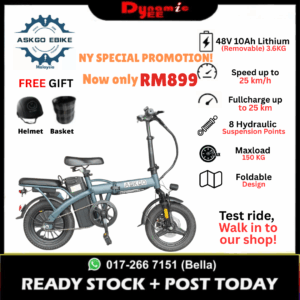 ASKGO Electric Bicycle Z6 EXPORT QUALITY BIKE301