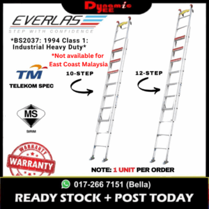 EVERLAS TM Spec Ladder Slide Double Extension Industrial LD201
