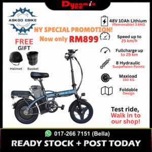 ASKGO Electric Bicycle  Z6 EXPORT QUALITY BIKE301