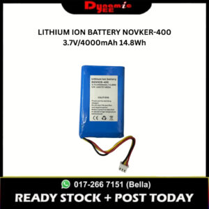 LITHIUM ION BATTERY NOVKER-400 3.7V/4000mAh 14.8Wh | BT501