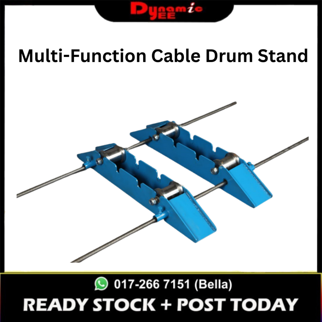 Multi-Function Cable Reel Roller Stand | Heavy-Duty 2 Ton Max Load CR401