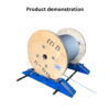 Multi-Function Cable Reel Roller Stand | Heavy-Duty 2 Ton Max Load CR401 - Image 6