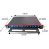 12 PORT DUPLEX OPTICAL FIBER TERMINATION BOX SC PORT FULL SET / EMPTY PULL TYPE - TBR502 - Image 2