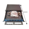 12 PORT DUPLEX OPTICAL FIBER TERMINATION BOX SC PORT FULL SET / EMPTY PULL TYPE - TBR502 - Image 3