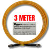 Patch Cord Single Mode ST/UPC-ST/UPC Simplex 3.0mm PC101 - Image 6