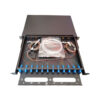 12 PORT DUPLEX OPTICAL FIBER TERMINATION BOX SC PORT FULL SET / EMPTY PULL TYPE - TBR502 - Image 4