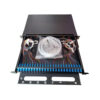 24 PORT DUPLEX OPTICAL FIBER TERMINATION BOX SC PORT FULL SET / EMPTY PULL TYPE - TBR503 - Image 4