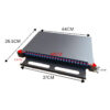 24 PORT DUPLEX OPTICAL FIBER TERMINATION BOX SC PORT FULL SET / EMPTY PULL TYPE - TBR503 - Image 2