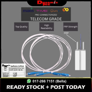 Pre connectorized SC/UPC SM Patch Cord (FRP) WHITE 1M,2M,3M PR401