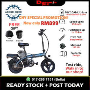 ASKGO Electric Bicycle  Z6 EXPORT QUALITY BIKE301
