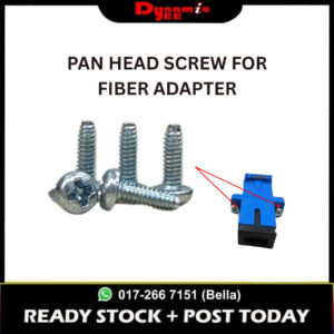 (24PCS) Pan Head Screw for Fiber Adapter SKRU101