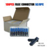 100pcs 53MM Screw Type SC/UPC Fast Connector Optic Fiber Quick Fast Connector Adapter FC301 - Image 5