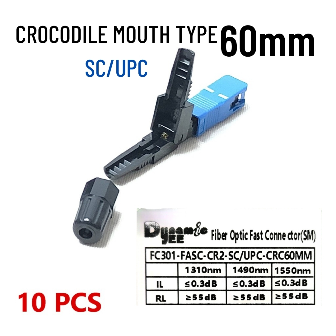 SC/UPC FTTH Fiber Optic Fast Connector FASC Single Mode Fast Connector FC301 - Image 4