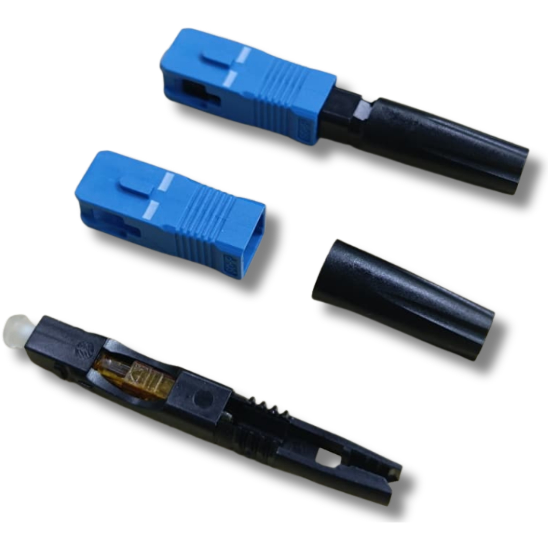 SC/UPC FTTH Fiber Optic Fast Connector FASC Single Mode Fast Connector FC301 - Image 2