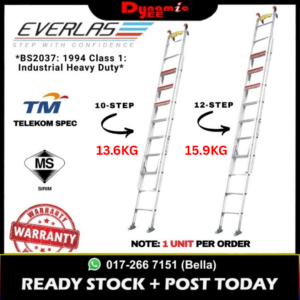 EVERLAS TM Spec Ladder Slide Double Extension Industrial LD201