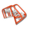 Ground Triple Roller Cable Pulley Nylon & Aluminum Wheel CORNER / DOWNWARD / STRAIGHT NP201 - Image 2