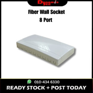 FWS Fiber Wall Socket 8 Ports FTTH Fiber Optic Terminal Box Indoor FW101