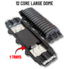 Optical Fiber Joint Closure Fiber Optic Splice Closure 12/24/48/72/96 Core Large Dome FJ201 - Image 2