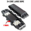 Optical Fiber Joint Closure Fiber Optic Splice Closure 12/24/48/72/96 Core Large Dome FJ201 - Image 3
