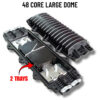 Optical Fiber Joint Closure Fiber Optic Splice Closure 12/24/48/72/96 Core Large Dome FJ201 - Image 4