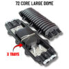 Optical Fiber Joint Closure Fiber Optic Splice Closure 12/24/48/72/96 Core Large Dome FJ201 - Image 5