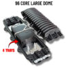 Optical Fiber Joint Closure Fiber Optic Splice Closure 12/24/48/72/96 Core Large Dome FJ201 - Image 6