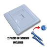 1-Port / 2-Port RJ45 CAT6 Socket Wall Faceplate Network LAN Wall Plate FW30 - Image 5