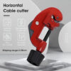 Fiber Optical Cable Stripper Tool Horizontal Opening Knife and Tube Cutter Sheath Cable Slitter FS031 - Image 2