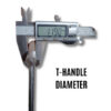 Manhole Key I-Type 70cm | Stainless Steel Manhole Cover Lifting Tool MH701 - Image 4
