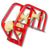Ground Triple Roller Cable Pulley Nylon & Aluminum Wheel CORNER / DOWNWARD / STRAIGHT NP201 - Image 8