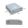 FWS Fiber Wall Socket 2 Ports FTTH Fiber Optic Terminal Box Indoor FW101 - Image 2