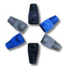 Rubber Boots RJ45 Connector Cap Strain Relief Boots for Cat5e Cat6 Network Cable Plug Ethernet Connector Protector 50PCS RB101 - Image 2